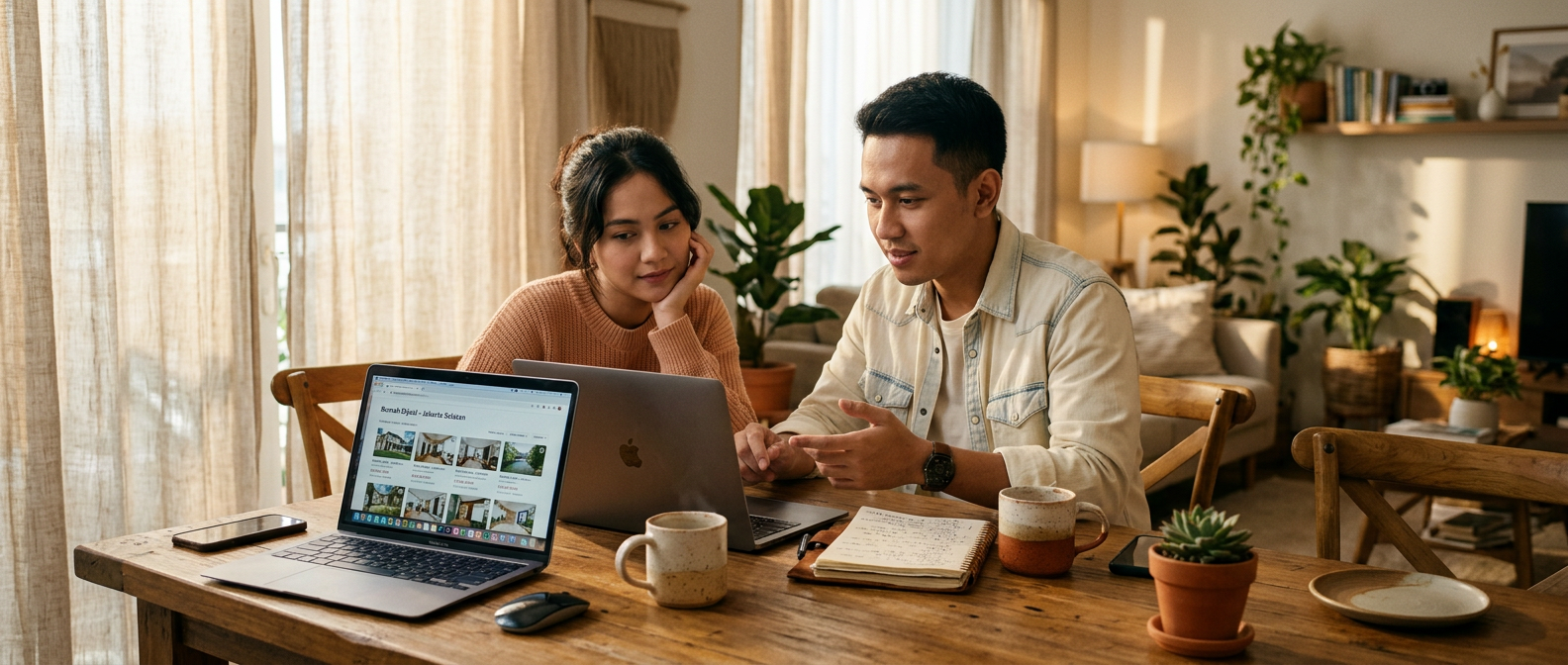Calon pembeli baca artikel dan riset